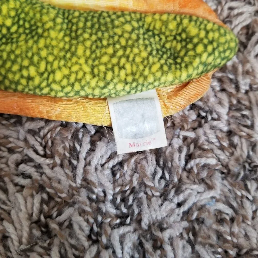 Ty Beanie Babies Plush Morrie the Moray Eel Green Orange Vintage Y2K 90s